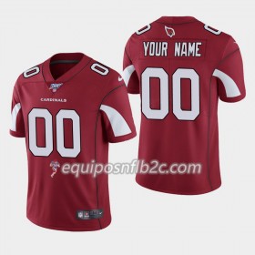 Camiseta Hombre NFL Arizona Cardinals Personalizar Nike Rojo 100th